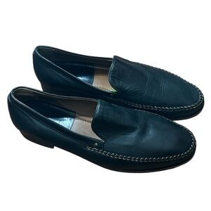 Trask Seth Leather Hand sewn Loafer Size:15 Color:Dark Brown